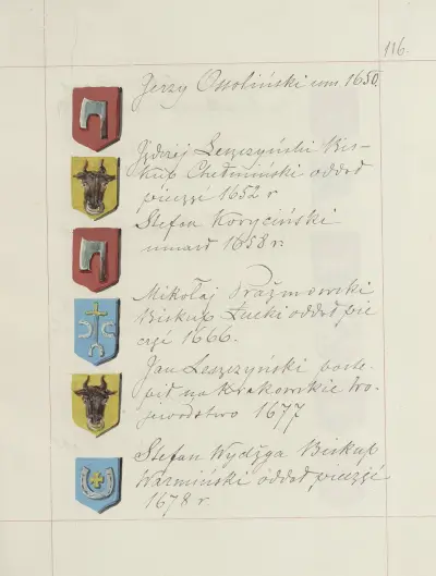Erby Polské republiky a Litevského velkoknížectví. Díl 1, tab. 172, Boleslaw Starzyński