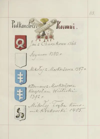 Wappen der Republik Polen und des Großfürstentums Litauen. Band 1, Tafel 175 von Boleslaw Starzyński