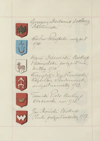 Herby Rzeczypospolitej Polskiej i W. X. Litewskiego. T. 1 Pl.178 av Boleslaw Starzyński