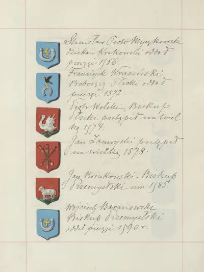Herby Rzeczypospolitej Polskiej i W. X. Litewskiego. T. 1 Pl.180 av Boleslaw Starzyński