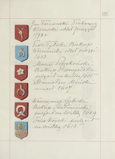 Herby Rzeczypospolitej Polskiej i W. X. Litewskiego. T. 1 Pl.181 av Boleslaw Starzyński