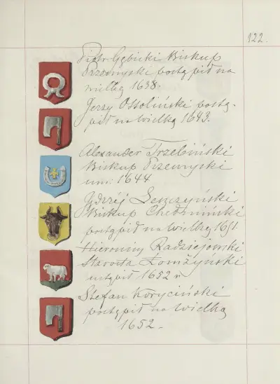 Wappen der Republik Polen und des Großfürstentums Litauen. T. 1 Bl. 183 von Boleslaw Starzyński