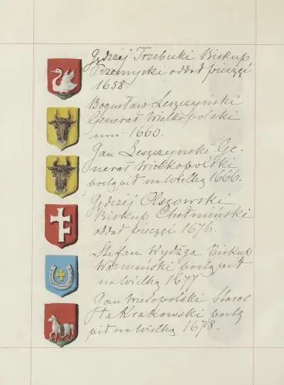 Herby Rzeczypospolitej Polskiej i W. X. Litewskiego. T. 1 Pl.184 av Boleslaw Starzyński