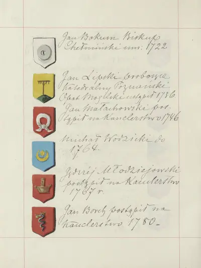 Herby Rzeczypospolitej Polskiej i W. X. Litewskiego. T. 1 Pl.186 av Boleslaw Starzyński