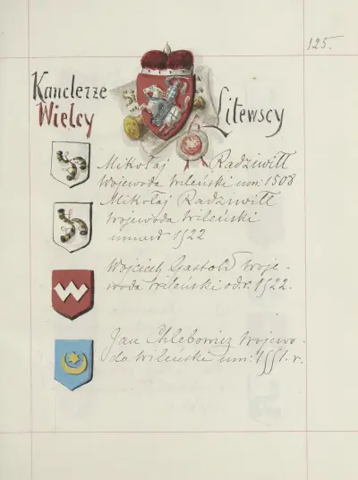 Herby Rzeczypospolitej Polskiej i W. X. Litewskiego. T. 1 Pl.188 av Boleslaw Starzyński