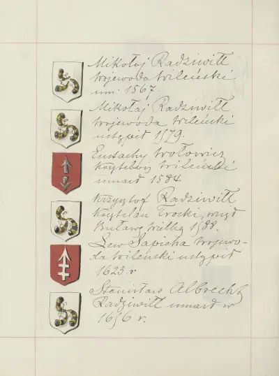 Herby Rzeczypospolitej Polskiej i W. X. Litewskiego. T. 1 Pl.189 av Boleslaw Starzyński