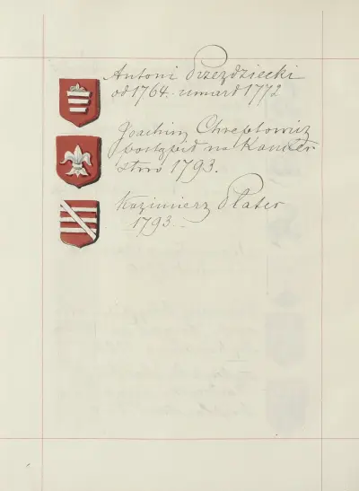 Herby Rzeczypospolitej Polskiej i W. X. Litewskiego. T. 1, plansza 195, Boleslaw Starzyński