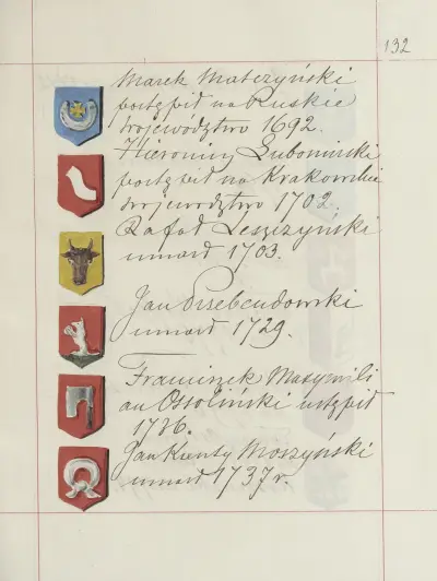 Herby Rzeczypospolitej Polskiej i W. X. Litewskiego. T. 1 Pl. 202, Boleslaw Starzyński