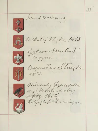 Herby Rzeczypospolitej Polskiej i W. X. Litewskiego. T. 1 Pl.207 av Boleslaw Starzyński