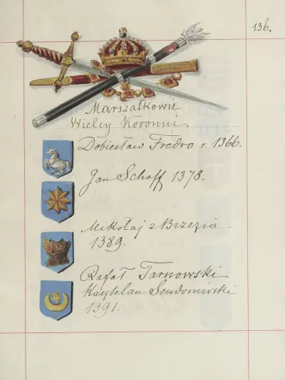 Herby Rzeczypospolitej Polskiej i W. X. Litewskiego. T. 1 Pl.209 av Boleslaw Starzyński