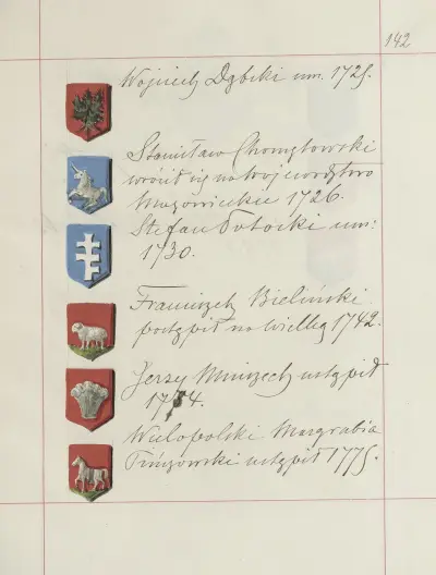 Herby Rzeczypospolitej Polskiej i W. X. Litewskiego. T. 1 Pl.220 av Boleslaw Starzyński