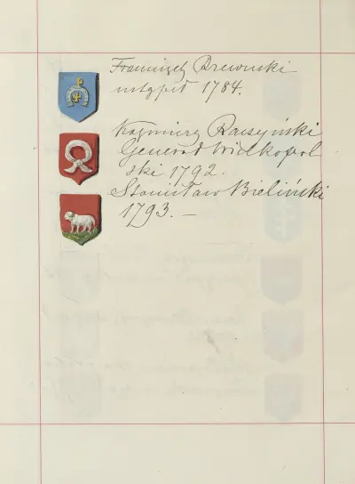 Erby Polského království a Velkoknížectví litevského, sv. 1, tab. 221, Boleslaw Starzyński