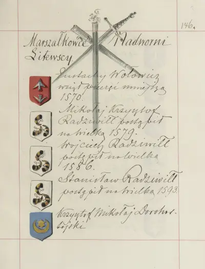 Herby Rzeczypospolitej Polskiej i W. X. Litewskiego. T. 1 Pl.227 av Boleslaw Starzyński