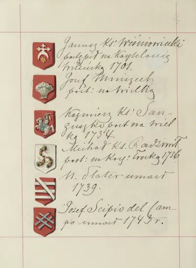 Herby Rzeczypospolitej Polskiej i W. X. Litewskiego. T. 1 Pl.230 av Boleslaw Starzyński