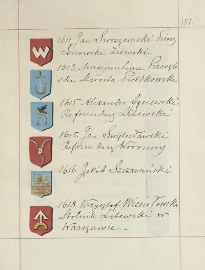 Herby Rzeczypospolitej Polskiej i W. X. Litewskiego. T. 1 Pl.237 av Boleslaw Starzyński
