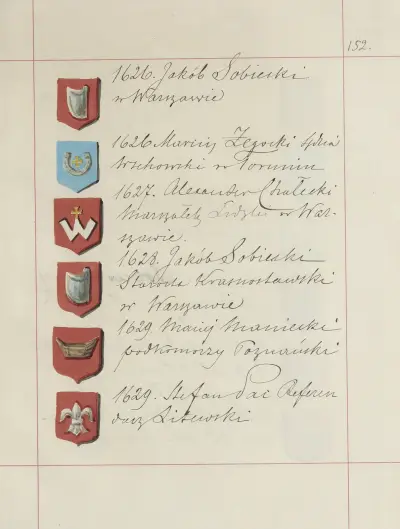Herby Rzeczypospolitej Polskiej i W. X. Litewskiego. T. 1 Pl.239 av Boleslaw Starzyński