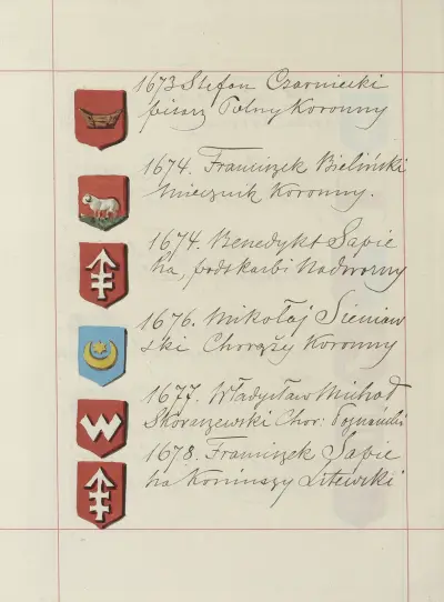 Herby Rzeczypospolitej Polskiej i W. X. Litewskiego. T. 1 Pl.248 av Boleslaw Starzyński