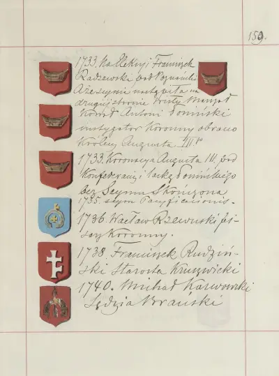 Herby Rzeczypospolitej Polskiej i W. X. Litewskiego. T. 1 Pl.253 av Boleslaw Starzyński