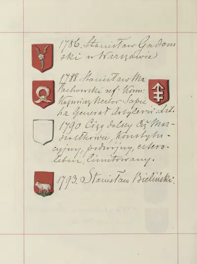 Herby Rzeczypospolitej Polskiej i W. X. Litewskiego. T. 1 Pl. 258, Boleslaw Starzyński