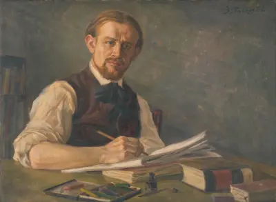J. Alexy als Student an der Prager Akademie von Štefan Polkoráb