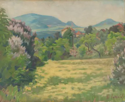 Motif from Karlová Ves av Štefan Polkoráb