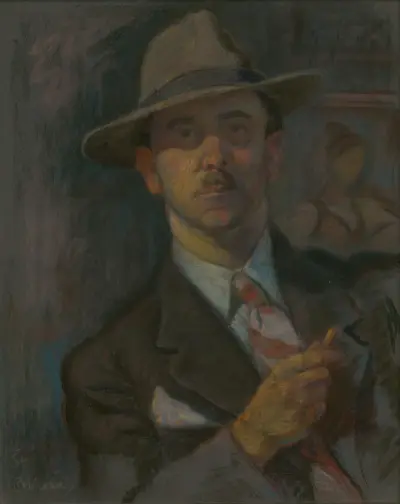 Self-Portrait av Štefan Polkoráb