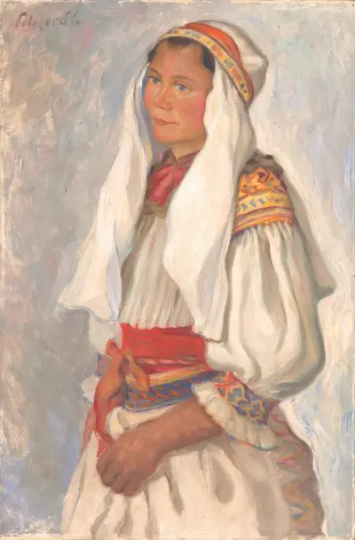 Mädchen aus Zliechov von Štefan Polkoráb