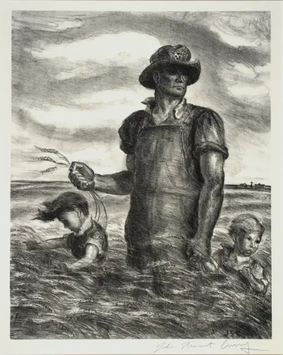 Naše dobrá země, 1942 – Nr. 2, John Steuart Curry