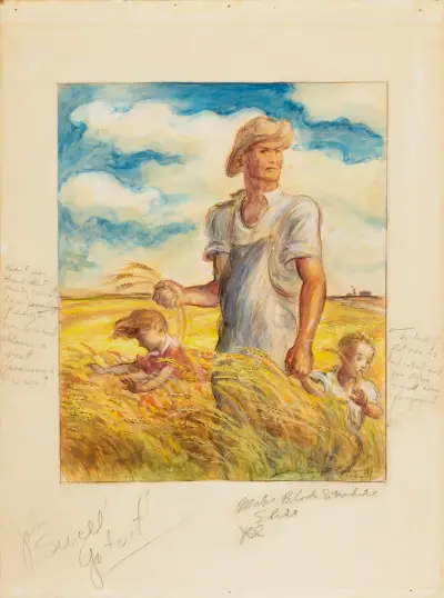 Our Good Earth, 1942 – nr 1 av John Steuart Curry