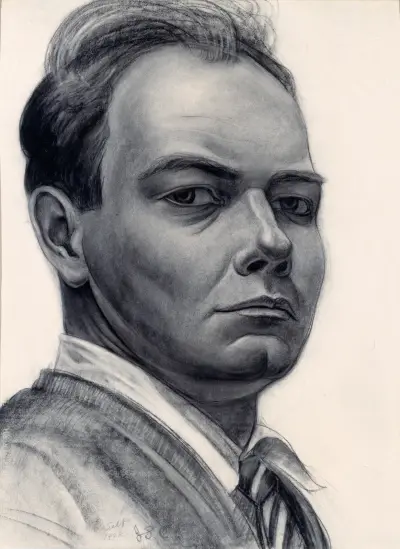 Autoportrét, John Steuart Curry