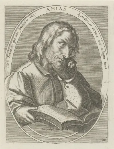 Ahias av Jan van der Straet (Stradanus)