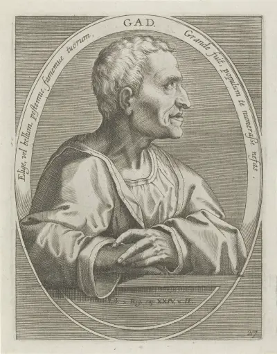 Gad av Jan van der Straet (Stradanus)