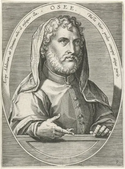 Hosea av Jan van der Straet (Stradanus)