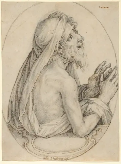 Lazarus av Jan van der Straet (Stradanus)