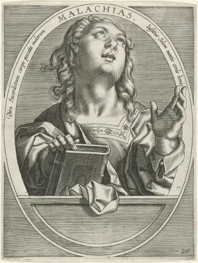 Malachi av Jan van der Straet (Stradanus)