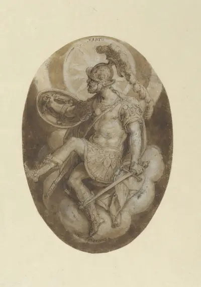 Mars av Jan van der Straet (Stradanus)