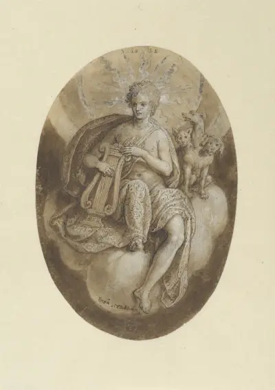 Sol (Apollo) av Jan van der Straet (Stradanus)