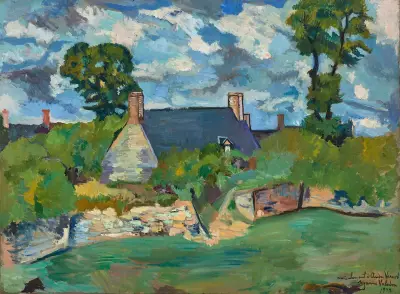 Paysage de Genêt av Suzanne Valadon
