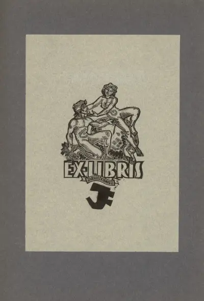 Ex-Libris Jarnuszkiewicza av Tadeusz Cieślewski