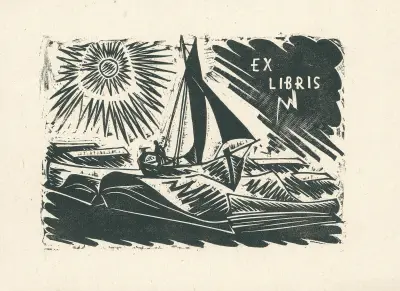 Ex libris Zuzanny Rabskiej av Tadeusz Cieślewski