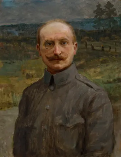 Portrait of Dr Adolf Sternschuss av Teodor Axentowicz