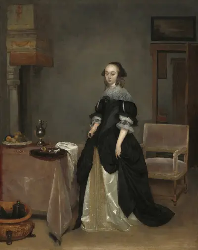 Maria van Suchtelen av Gerard ter Borch