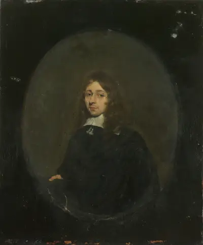 Portrait of a Man, 1640 av Gerard ter Borch