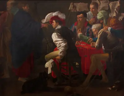 Calling of Saint Matthew av Hendrick Ter Brugghen
