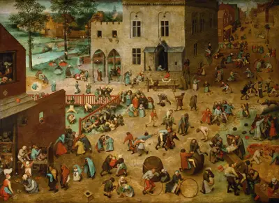 Children’s Games av Pieter Bruegel The Elder