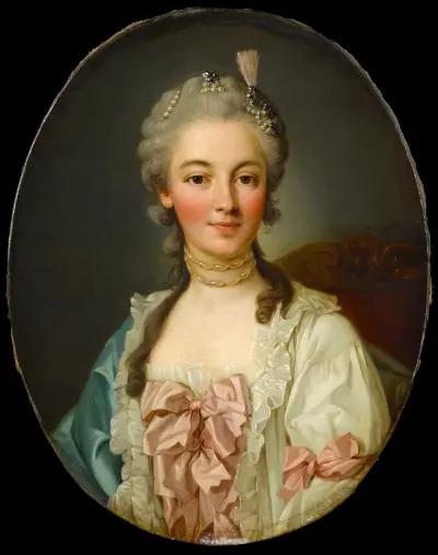 Countess Teresa Kinska Poniatowska av Per Krafft the Elder