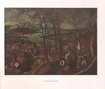 Der düstere Tag av Pieter Bruegel The Elder