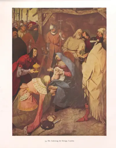 Die Anbetung der Könige – nr 2 av Pieter Bruegel The Elder