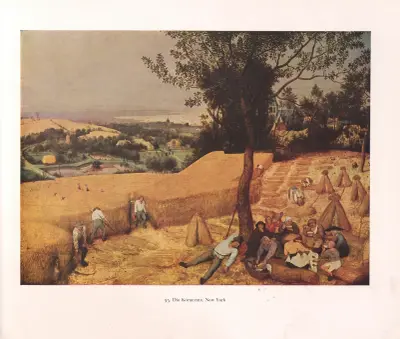 Die Kornernte av Pieter Bruegel The Elder