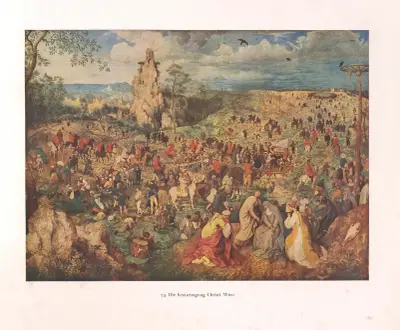 Die Kreuztragung Christi av Pieter Bruegel The Elder